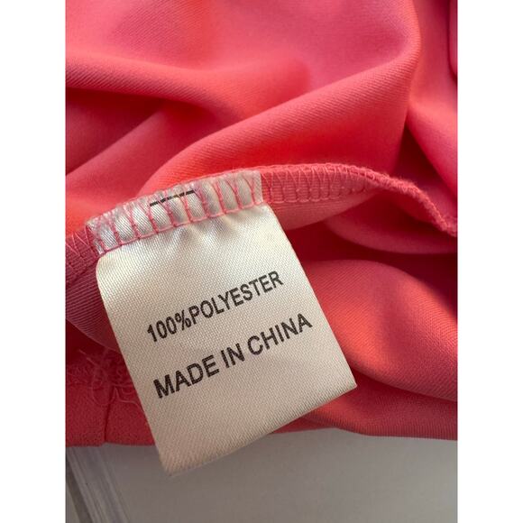 Hello Molly NWT Can’t Afford Me Now Pink Strappy Back Mini Dress Medium - Picture 8 of 9